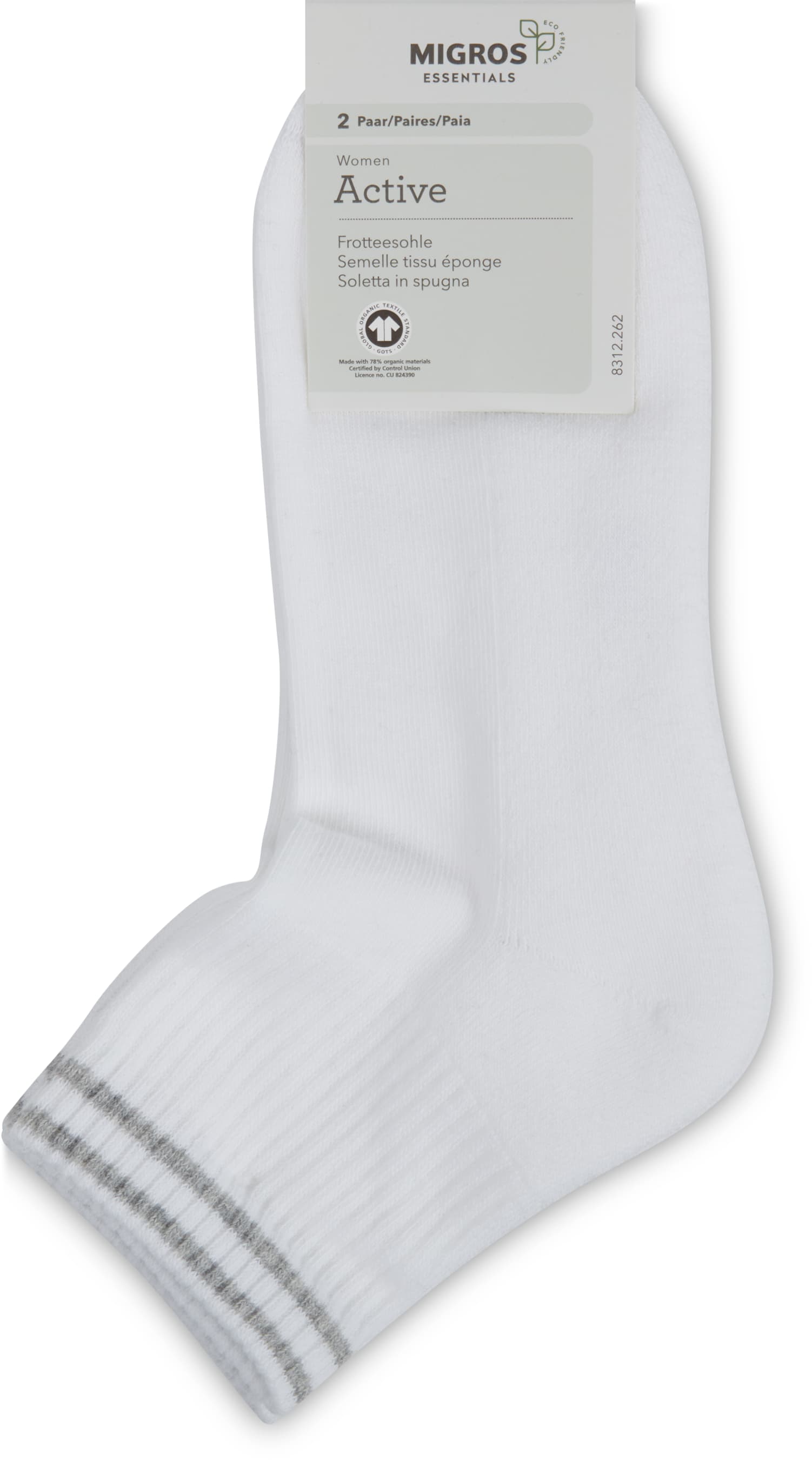 Damen Kurzsocken Active